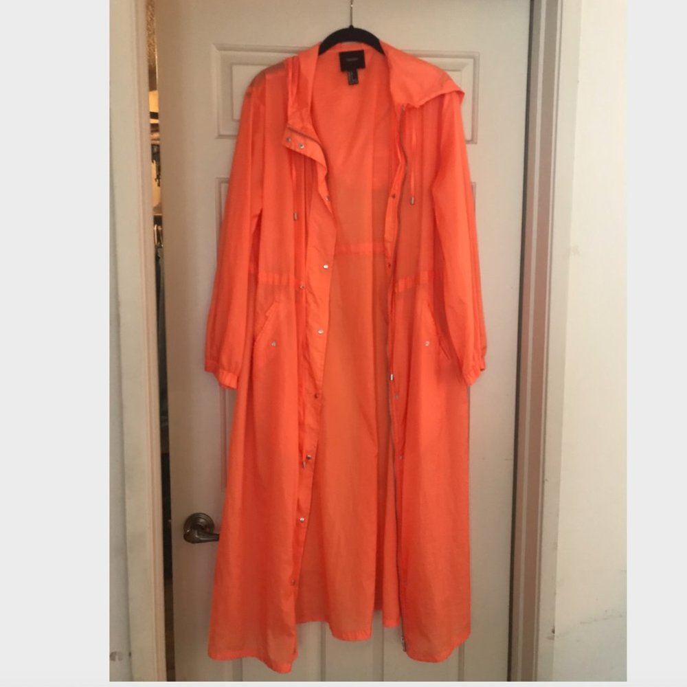 Neon Lightweight Duster Jacket